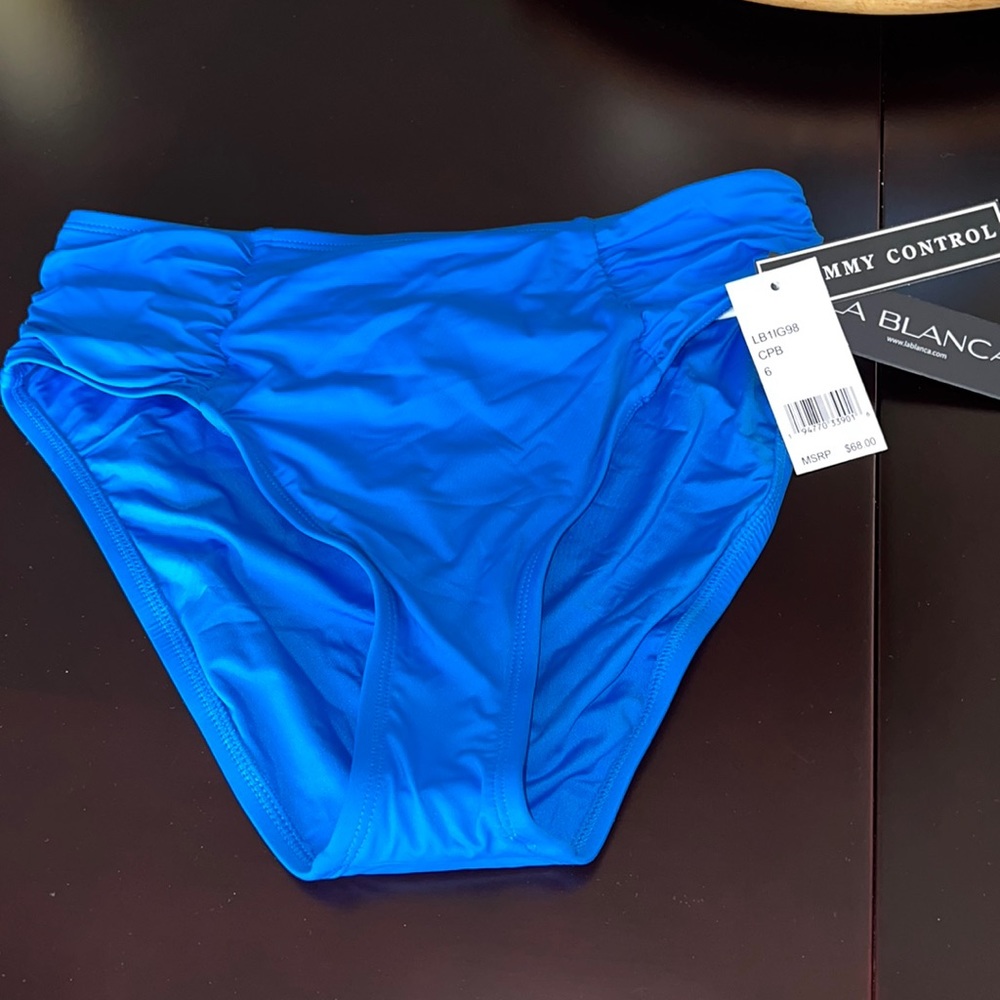 La Blanca swim bottoms size 6